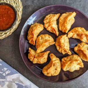 Chicken Momo (Fried)