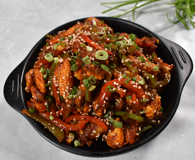 Crispy Chilli Baby Corn